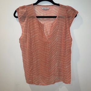 Madewell Silk Sheer top